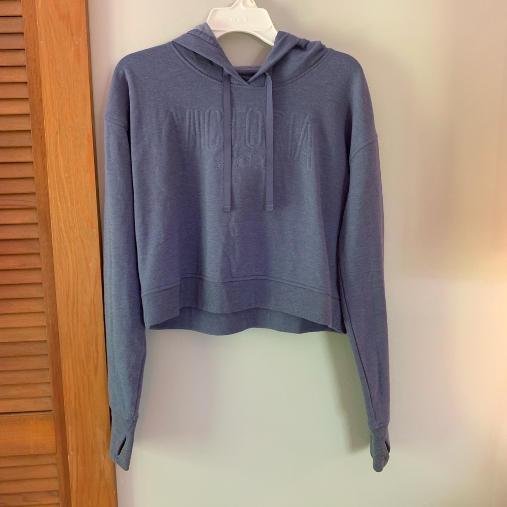 Victoria Sport Cropped Hoodie NWOT